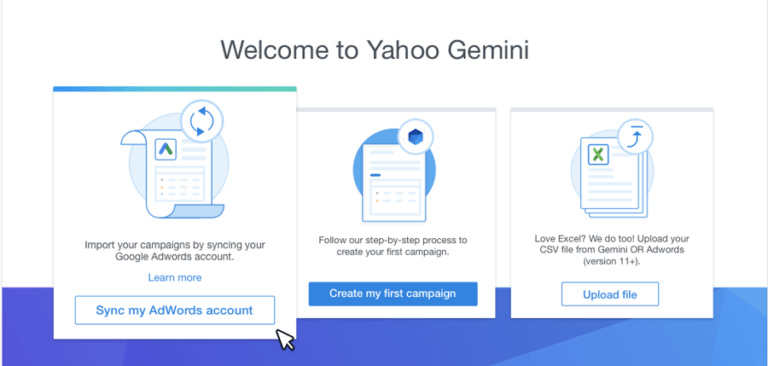 Buy Yahoo Gemini Ads Accounts